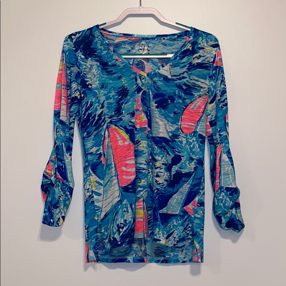 Lilly Pulitzer Jennifer Long Sleeve Top